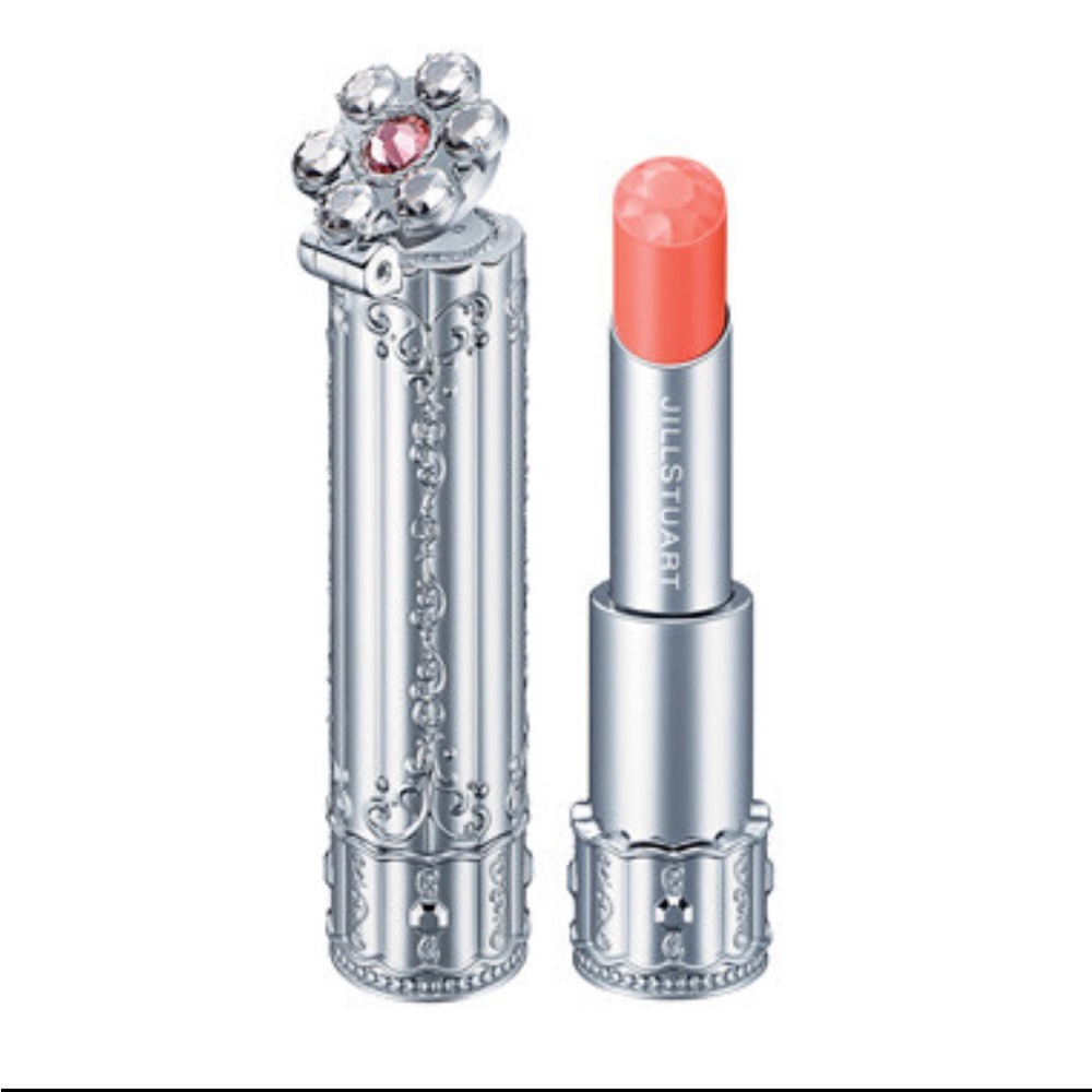 🧡 Jill Stuart Lip Stick Balm W/ Mirror Blossom 03 Candy Tuft Discontinued new